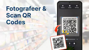 QR- en streepjescodescanner screenshot