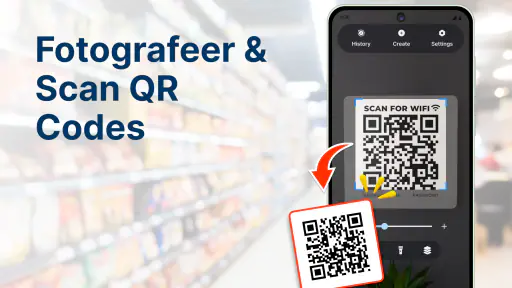 QR- en streepjescodescanner 1