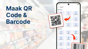 QR- en streepjescodescanner screenshot