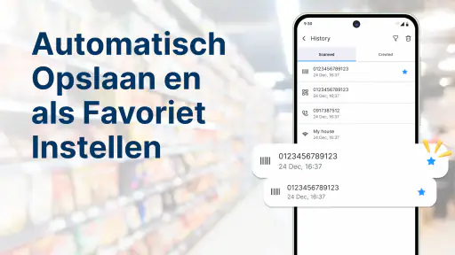 QR- en streepjescodescanner 5