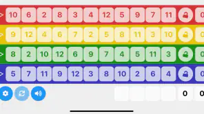 Qwixx Sheet screenshot
