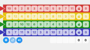 Qwixx Sheet screenshot