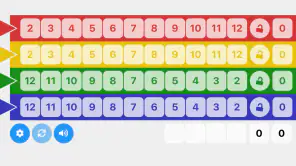 Qwixx Sheet screenshot