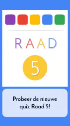 Raad 5 - Nederlandse Quiz 4