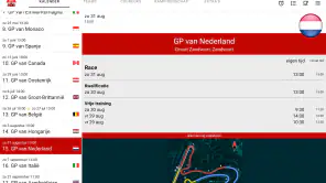 Race Kalender 2026 + WK-Stand screenshot