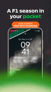 Racify - Beautiful F1 widgets screenshot