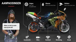 Racing Fever: Moto screenshot