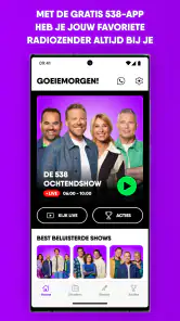 Radio 538 screenshot