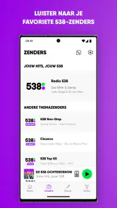Radio 538 screenshot