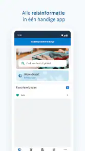 Reisapp screenshot