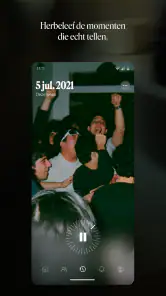 Retro — Foto's met vrienden screenshot