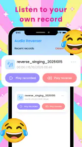 Reverse Audio & Sound Effects screenshot