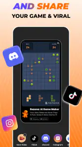 Rezona: AI Game Maker screenshot