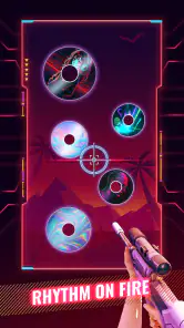 Rhythm Fire-EDM Schietspel screenshot