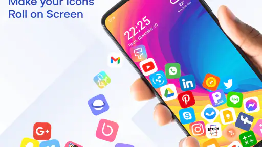 Rolling Icon: 3D Wallpaper 8
