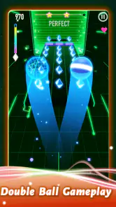 Rolling Twins: Music Ball Rush screenshot