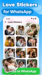Romantic Love Stickers for WA 4