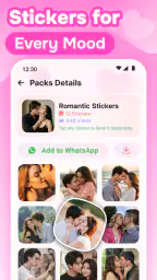 Romantic Love Stickers for WA 8