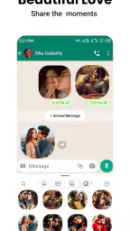 Romantic Stickers WASticker.ly 1