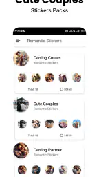 Romantic Stickers WASticker.ly 2