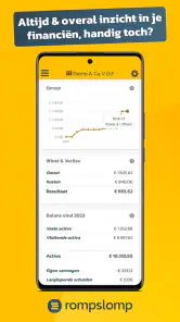 Rompslomp boekhouden & factuur screenshot