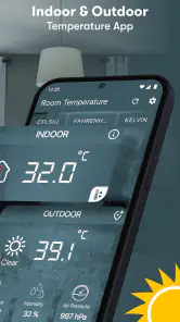 Kamer temperatuur Meter screenshot