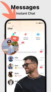 Saada – Live Groepschat App screenshot