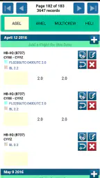Safelog Pilot Logbook 2