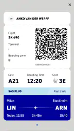 SAS – Scandinavian Airlines 3