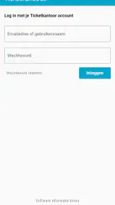 Scan App - Ticketkantoor screenshot