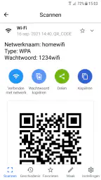 Scanner voor QR- en barcodes 2
