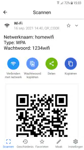 Scanner voor QR- en barcodes screenshot
