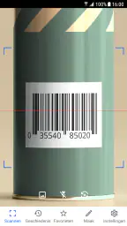 Scanner voor QR- en barcodes 4
