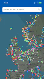 Schepen volgen - Scheepsradar 1