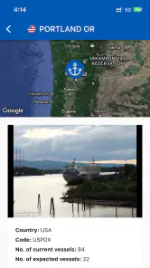 Schepen volgen - Scheepsradar screenshot