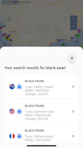 Schepen volgen - Scheepsradar screenshot
