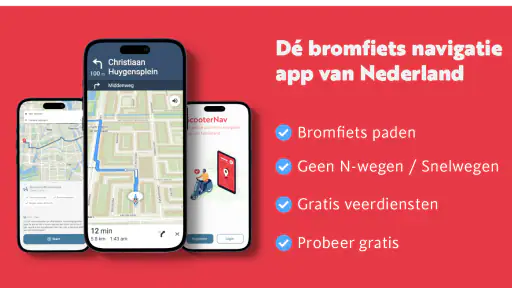 Scooter Navigatie Nederland 4