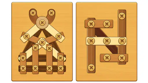 Screw Puzzle: Wood Nut & Bolt™ 7