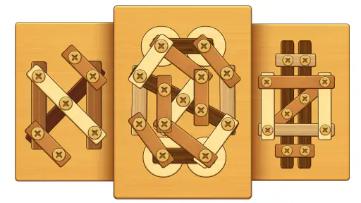 Screw Puzzle: Wood Nut & Bolt™ 8