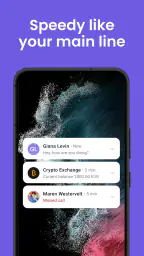 Second Phone Number App: eSIM 8