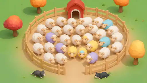 Sheep Dash: Sheep Away 1