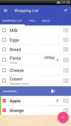 Shopping list - check list 2