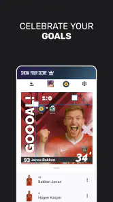 Show Your Score: Sports Design screenshot