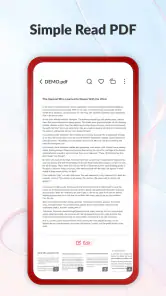 Simple PDF: PDF Reader screenshot