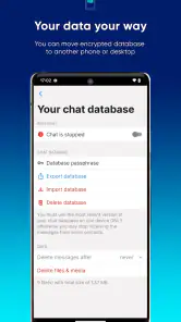 SimpleX Chat screenshot