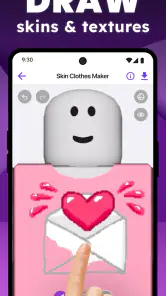 Skin Editor voor Avatar 3D screenshot