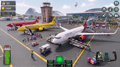Sky Pilot 3D : Airplane Game 3