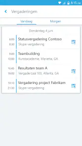 Skype for Business for Android screenshot