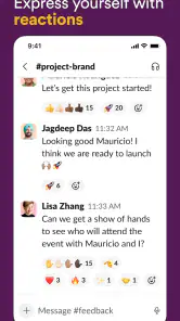 Slack screenshot