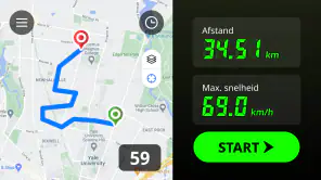 Snelheidsmeter & Speed Tracker screenshot